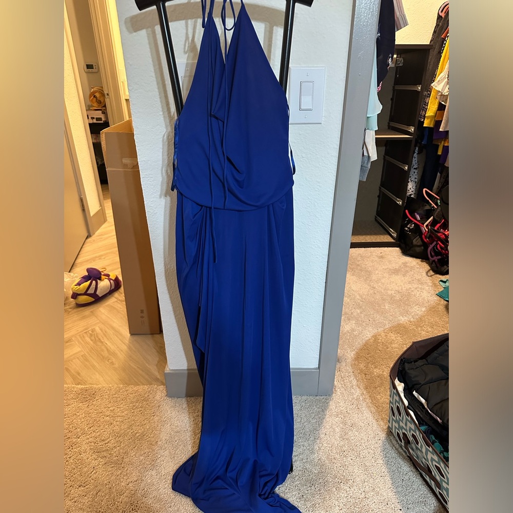 BCBG small blue dress